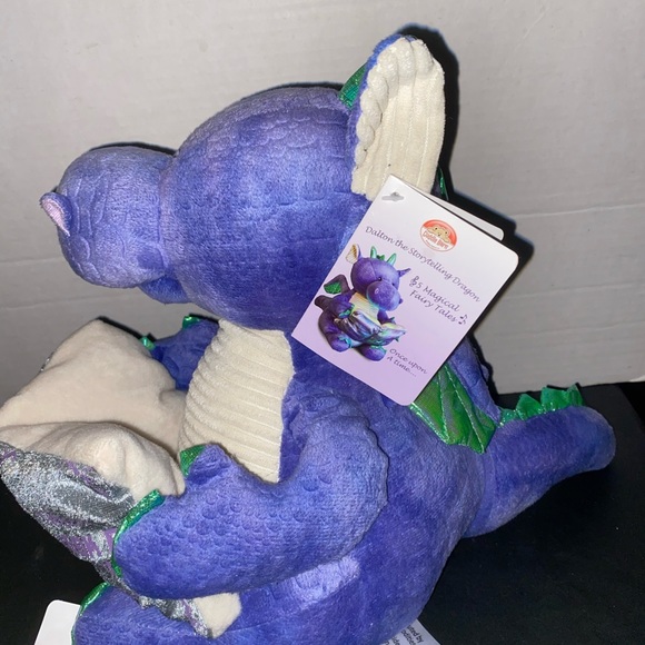 Toys Cuddle Barn Dalton The Storytelling Dragon 12 Animated Plush